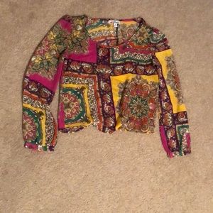 Colorful Patterned Top